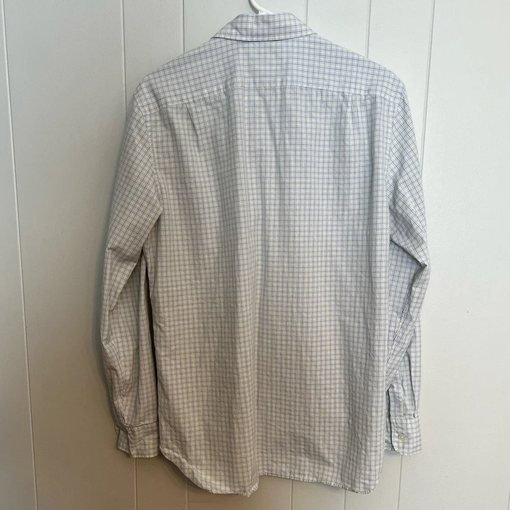 J.Crew Haberdashery 80's 2-Ply long sleeve button-down size M‎ 15-15 1/2